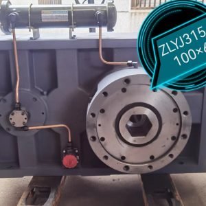 Hard tooth surface reducer rubber plastic single screw extruder ZLYJ gearbox manufacturer direct sales free shipping